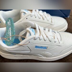 NIB REEBOK RETRO CLUB C Women’s Alabaster/Bonnie Blue Size 7M Style AR3012W-CTA